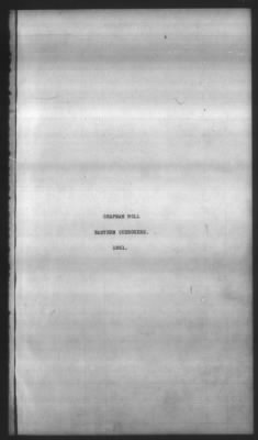 Thumbnail for Indexes, Rolls Of Eastern Cherokee Indians, Misc Notes And Drafts > Chapman Roll, Eastern Cherokees, 1851