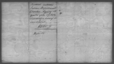 Thumbnail for Fiscal Records > Copies Of Accounts, Receipts, And Disbursements, 1801-20