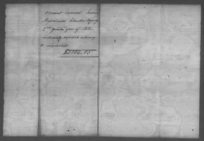 Thumbnail for Fiscal Records > Copies Of Accounts, Receipts, And Disbursements, 1801-20