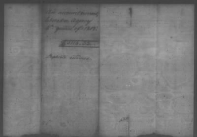 Thumbnail for Fiscal Records > Copies Of Accounts, Receipts, And Disbursements, 1801-20