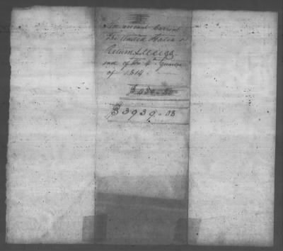 Thumbnail for Fiscal Records > Copies Of Accounts, Receipts, And Disbursements, 1801-20