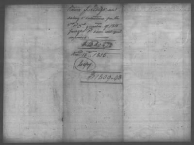 Thumbnail for Fiscal Records > Copies Of Accounts, Receipts, And Disbursements, 1801-20