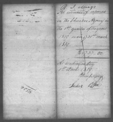 Thumbnail for Fiscal Records > Copies Of Accounts, Receipts, And Disbursements, 1801-20