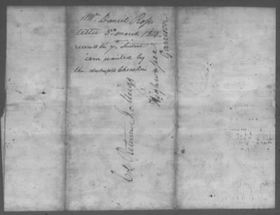 Thumbnail for Correspondence And Miscellaneous Records > 1814