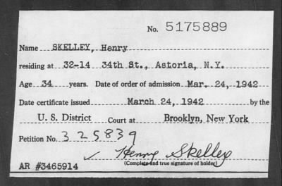 Thumbnail for 1942 > SKELLEY, Henry