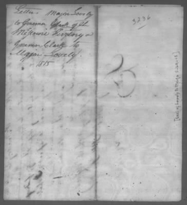 Correspondence And Miscellaneous Records > 1815