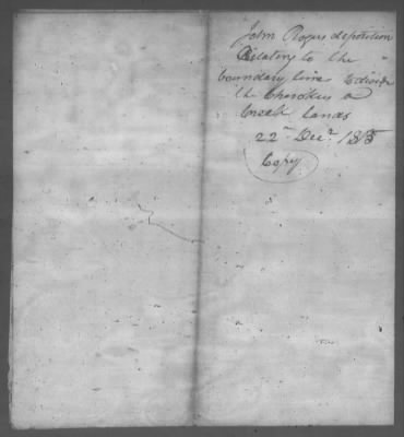 Thumbnail for Correspondence And Miscellaneous Records > 1815