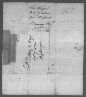 Correspondence And Miscellaneous Records > 1808