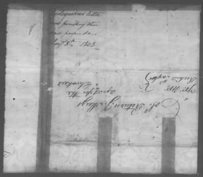 Correspondence And Miscellaneous Records > 1808