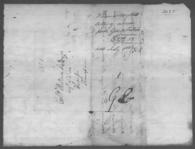 Thumbnail for Correspondence And Miscellaneous Records > 1808