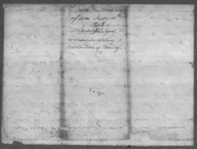 Thumbnail for Correspondence And Miscellaneous Records > 1808