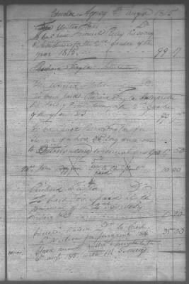 Thumbnail for Fiscal Records > Cherokee Daybook, Dec 4, 1810-Dec 13, 1817