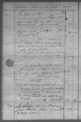 Thumbnail for Fiscal Records > Cherokee Daybook, Dec 4, 1810-Dec 13, 1817