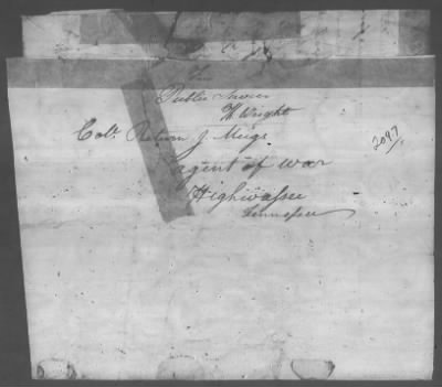 Thumbnail for Correspondence And Miscellaneous Records > 1808