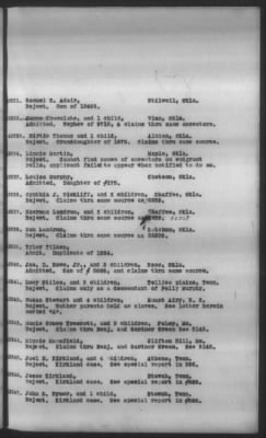 Thumbnail for Report Submitted By Guion Miller, Special Commissioner, May 28, 1909 > Volume 10, Applications 41,000-45,857