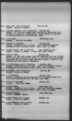 Thumbnail for Report Submitted By Guion Miller, Special Commissioner, May 28, 1909 > Volume 10, Applications 41,000-45,857