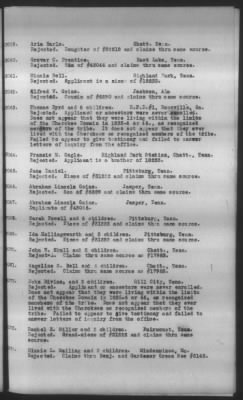 Thumbnail for Report Submitted By Guion Miller, Special Commissioner, May 28, 1909 > Volume 10, Applications 41,000-45,857