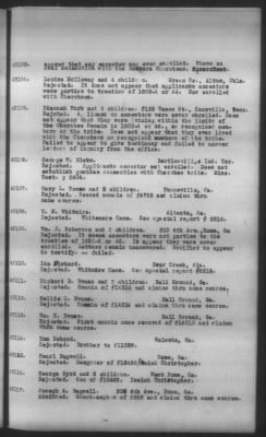 Thumbnail for Report Submitted By Guion Miller, Special Commissioner, May 28, 1909 > Volume 10, Applications 41,000-45,857