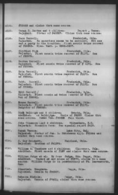 Thumbnail for Report Submitted By Guion Miller, Special Commissioner, May 28, 1909 > Volume 10, Applications 41,000-45,857