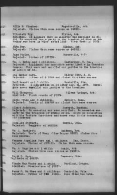 Thumbnail for Report Submitted By Guion Miller, Special Commissioner, May 28, 1909 > Volume 10, Applications 41,000-45,857