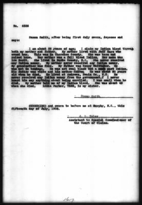 Miscellaneous Testimony Taken Before Special Commissioners, Feb 1908-Mar 1909 > Volume 4