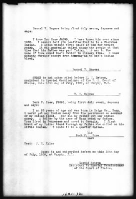 Miscellaneous Testimony Taken Before Special Commissioners, Feb 1908-Mar 1909 > Volume 4