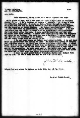 Thumbnail for Miscellaneous Testimony Taken Before Special Commissioners, Feb 1908-Mar 1909 > Volume 4