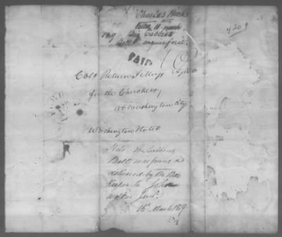 Correspondence And Miscellaneous Records > 1819