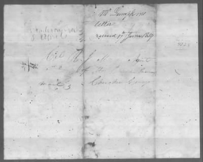 Correspondence And Miscellaneous Records > 1819