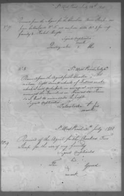 Thumbnail for Fiscal Records > Cherokee Receipts, May 31, 1801-Nov 18, 1802