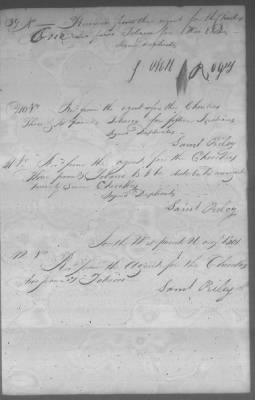 Thumbnail for Fiscal Records > Cherokee Receipts, May 31, 1801-Nov 18, 1802