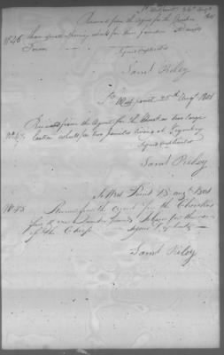 Thumbnail for Fiscal Records > Cherokee Receipts, May 31, 1801-Nov 18, 1802