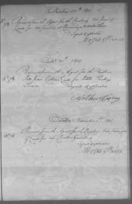 Thumbnail for Fiscal Records > Cherokee Receipts, May 31, 1801-Nov 18, 1802