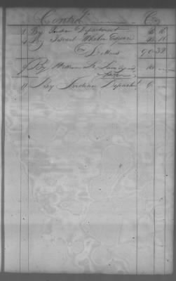 Thumbnail for Fiscal Records > Cherokee And Chickasaw Ledger, 1801-1809