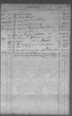 Fiscal Records > Cherokee And Chickasaw Ledger, 1801-1809