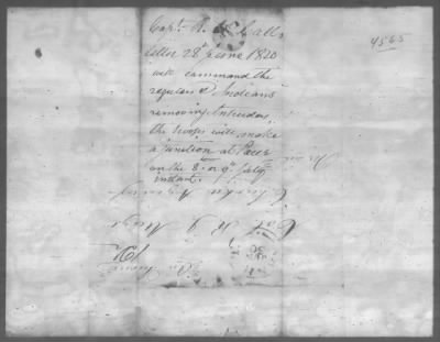 Thumbnail for Correspondence And Miscellaneous Records > 1820