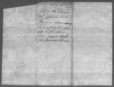 Thumbnail for Correspondence And Miscellaneous Records > 1820