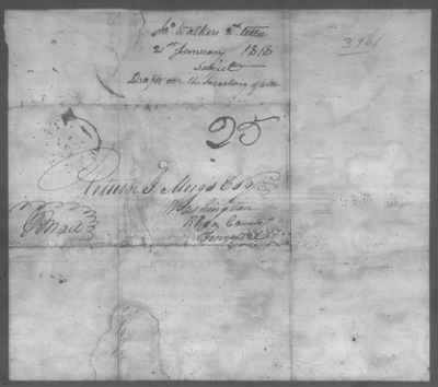 Thumbnail for Correspondence And Miscellaneous Records > 1818