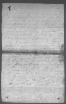 Thumbnail for Correspondence And Miscellaneous Records > 1818