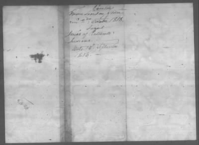 Thumbnail for Correspondence And Miscellaneous Records > 1818