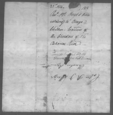 Correspondence And Miscellaneous Records > 1818