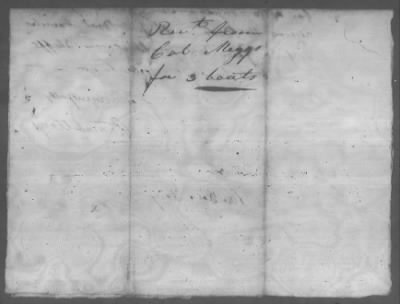 Correspondence And Miscellaneous Records > 1818