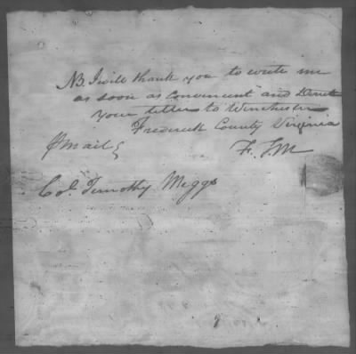 Correspondence And Miscellaneous Records > 1811