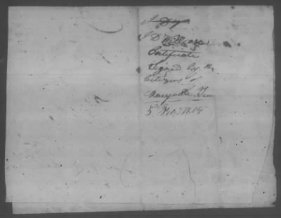 Thumbnail for Correspondence And Miscellaneous Records > 1805