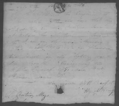 Thumbnail for Correspondence And Miscellaneous Records > 1805