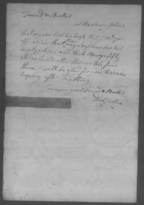 Thumbnail for Correspondence And Miscellaneous Records > 1805