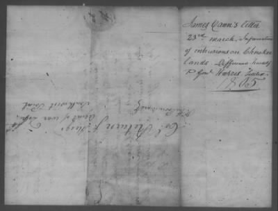 Thumbnail for Correspondence And Miscellaneous Records > 1805