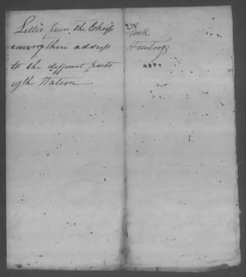 Thumbnail for Correspondence And Miscellaneous Records > 1805