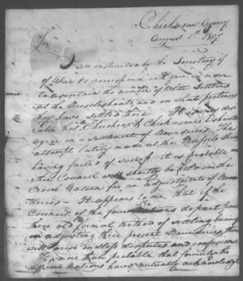 Thumbnail for Correspondence And Miscellaneous Records > 1807