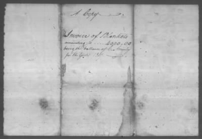 Thumbnail for Correspondence And Miscellaneous Records > 1807